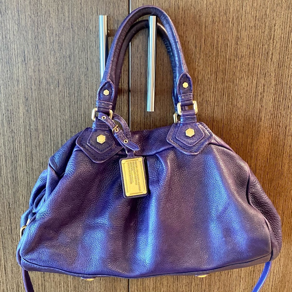 Marc By Marc Jacobs Large Purple Satchel